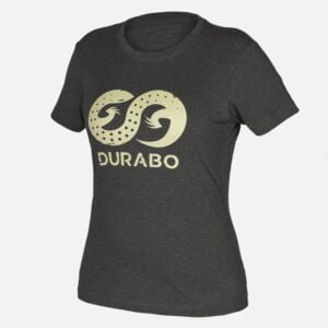 Koszulka damska - melanż szara